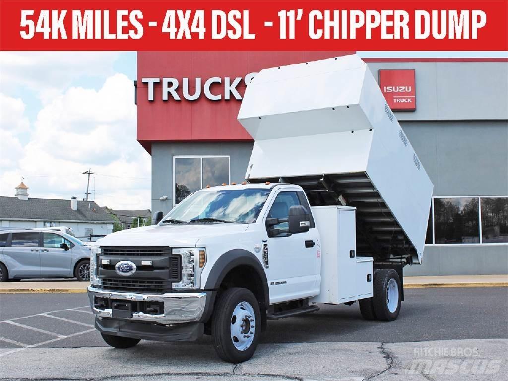 Ford F550 Wood chip trucks
