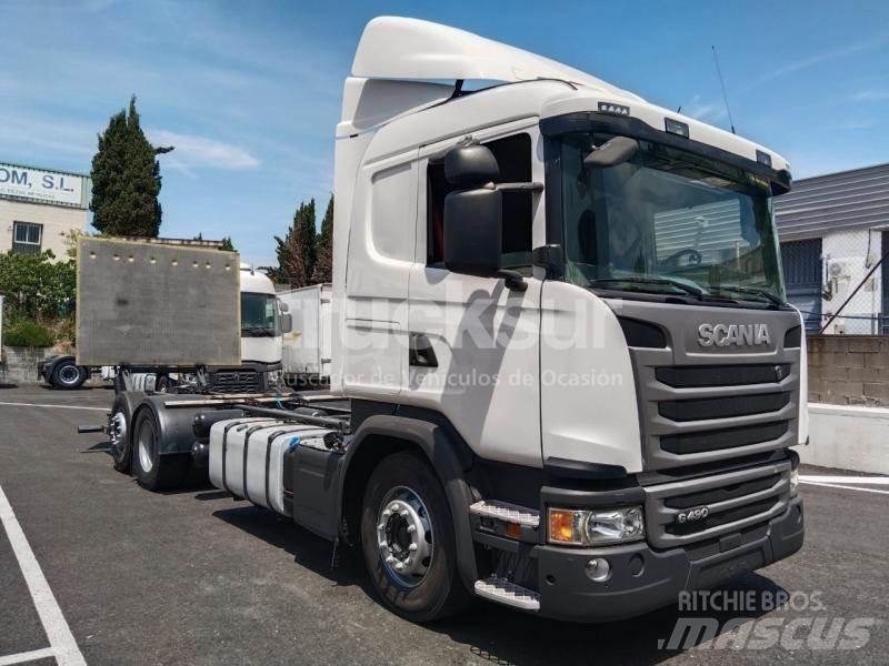 Scania G490 Chassis Cab trucks