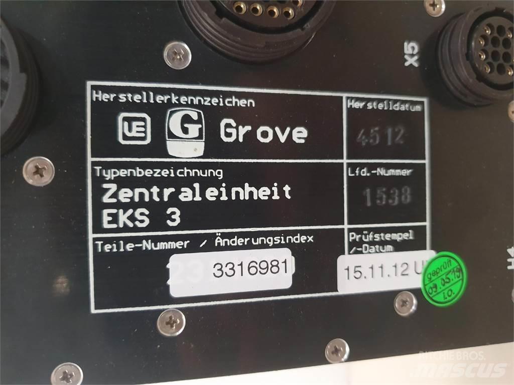 Grove EKS 3 LMB Crane parts and equipment