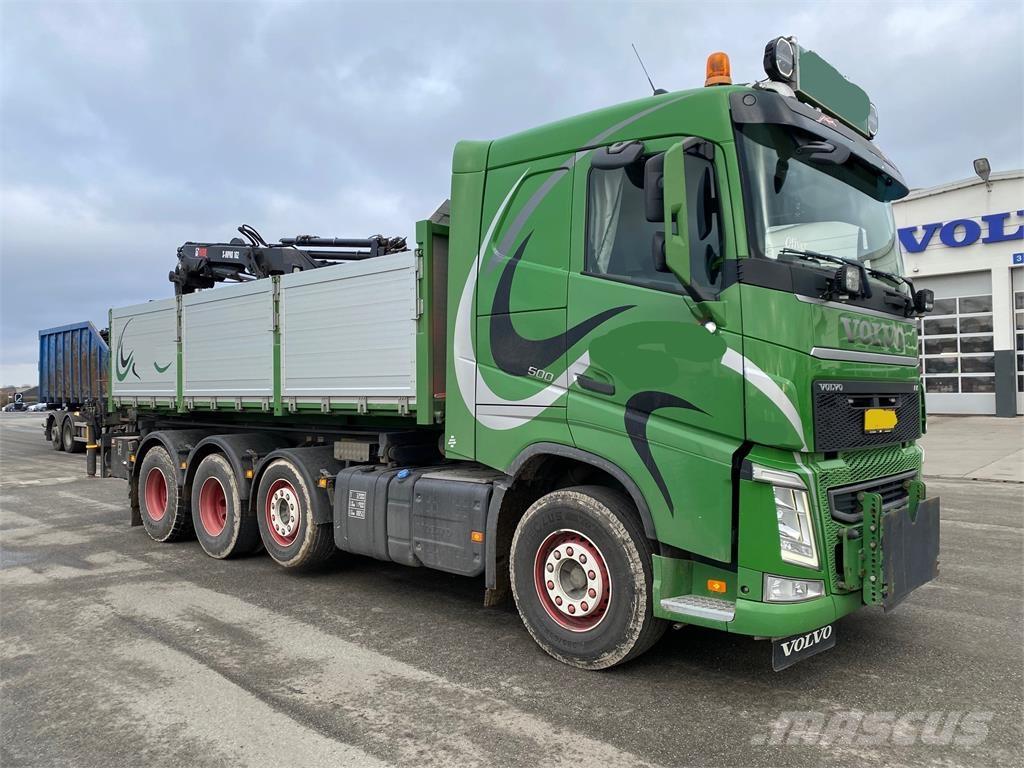 Volvo FH 8x4 Crane trucks