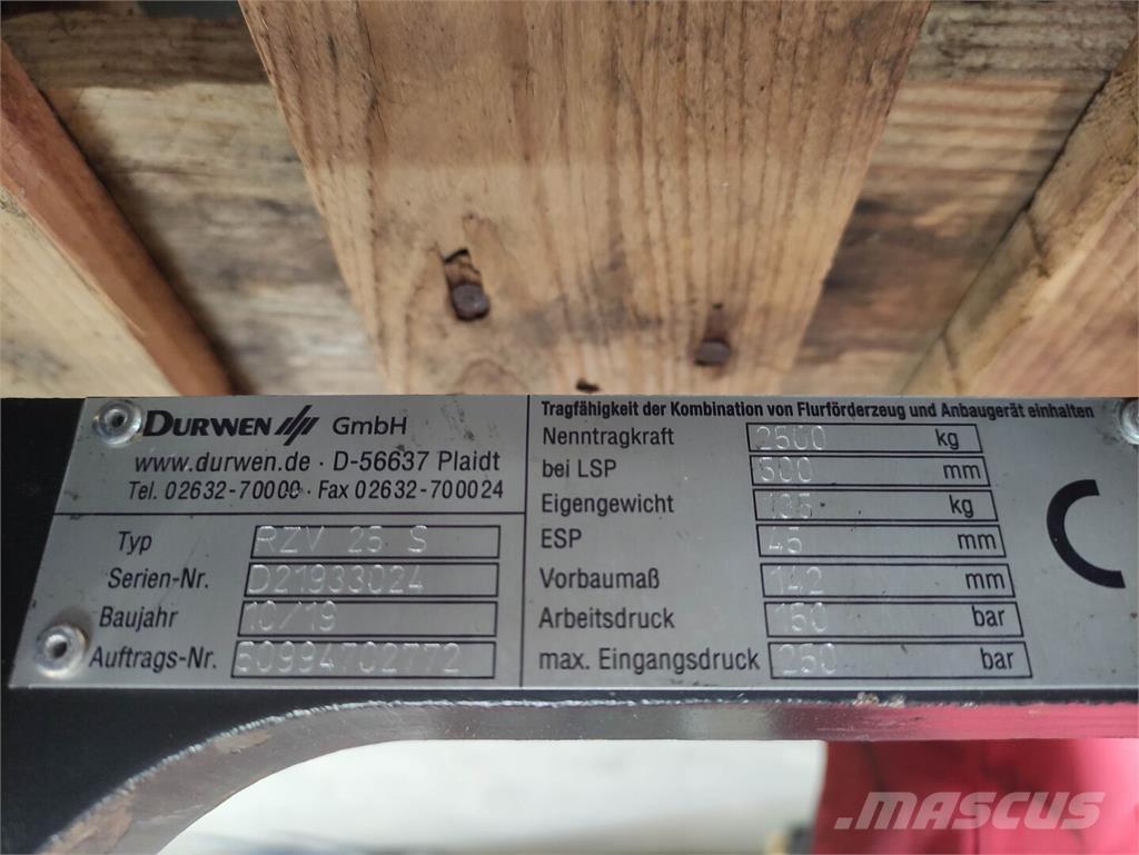 Durwen RZV 25 S Material Handling - Others