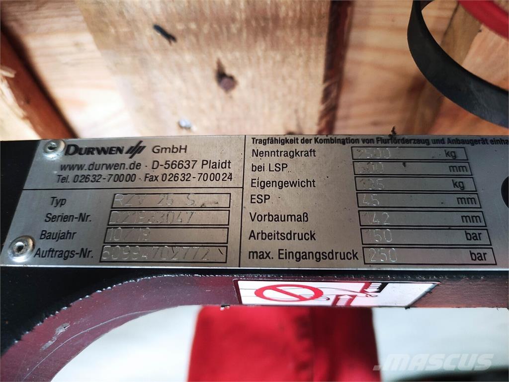 Durwen RZV 25 S Material Handling - Others