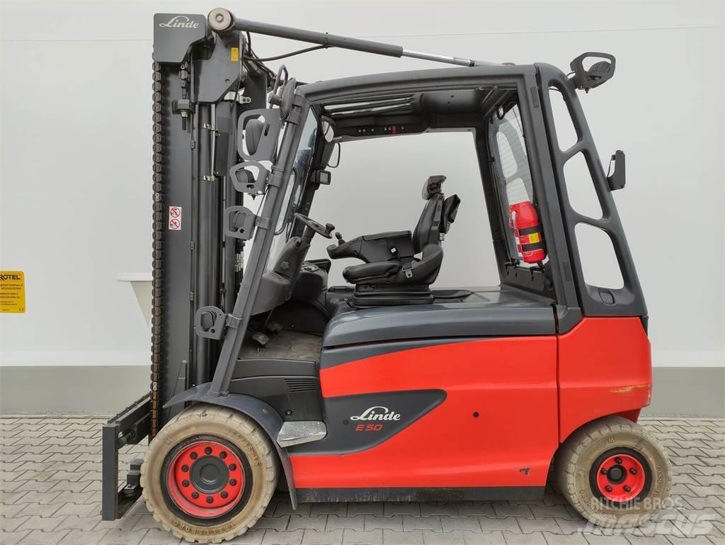 Linde E50HL-01-388 Electric forklift trucks