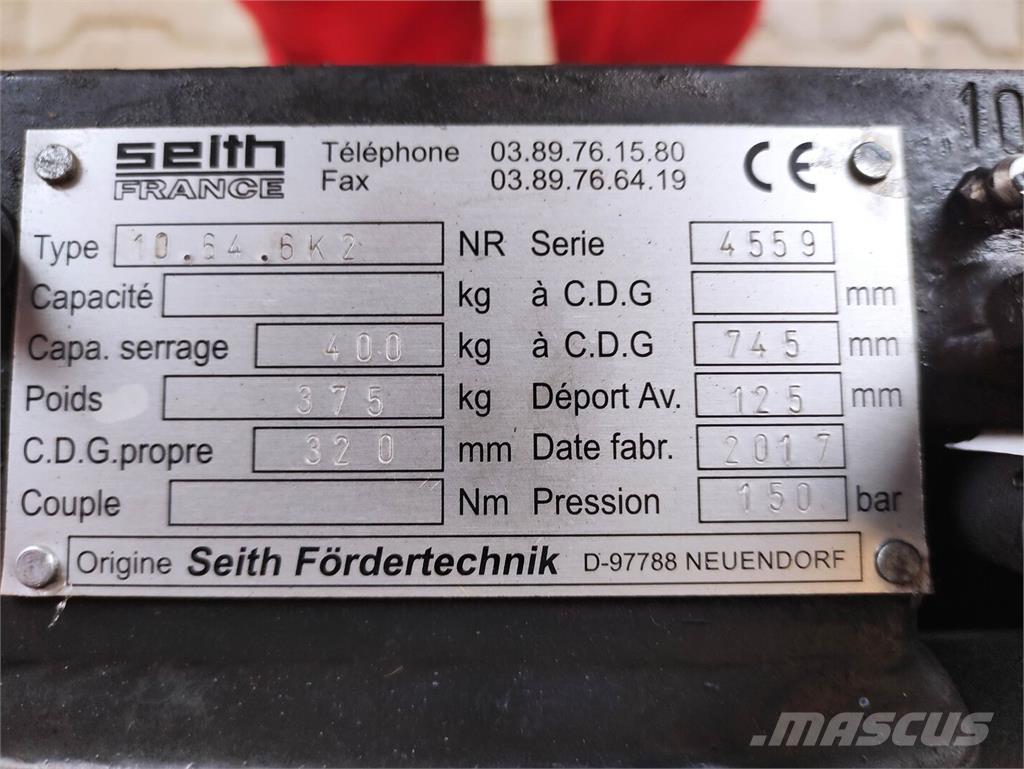 Seith 10.64.6KZ Bale clamps