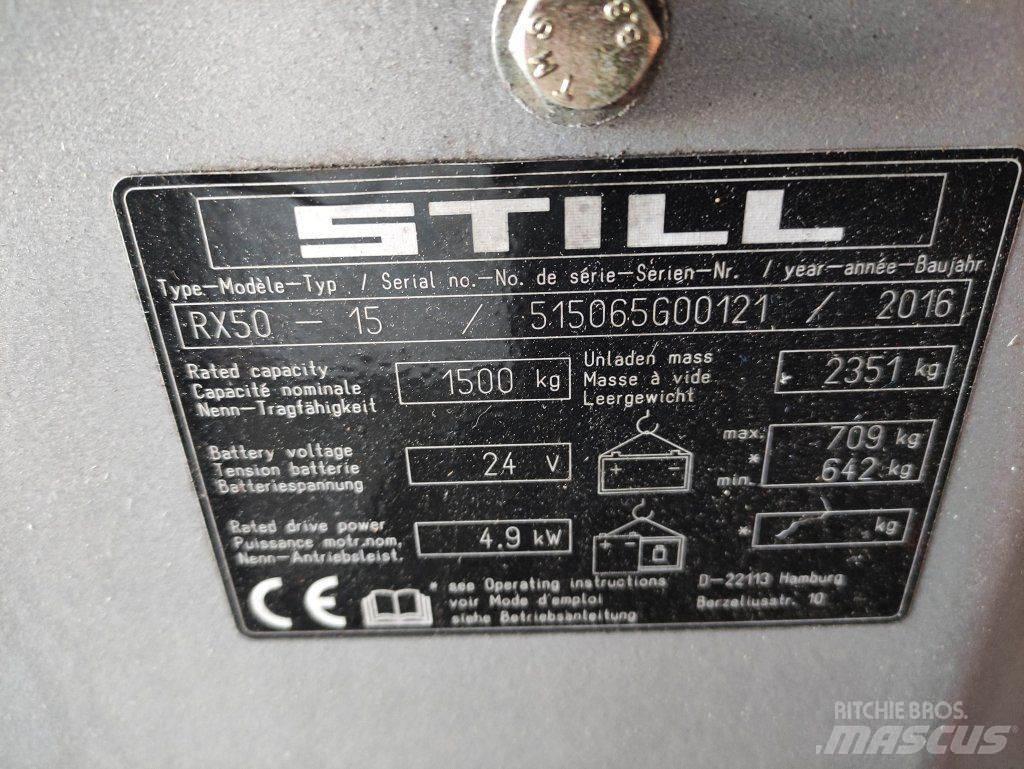 Still RX50-15 Electric forklift trucks