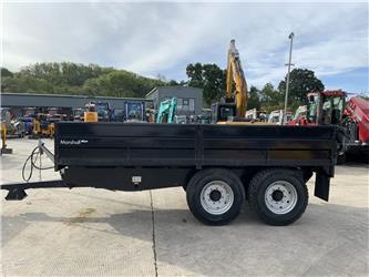 Marshall Black 10 Tonne Drop Side Dump Trailer (ST17863)