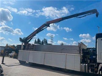 Langendorf SSH 20/25 Kalksandsteinauflieger/Kran