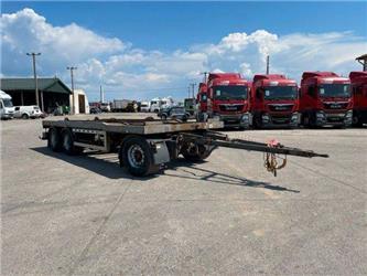 Meppel trailer for containers vin 218