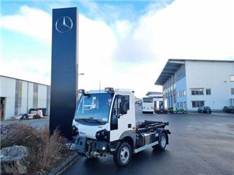 Multicar Aebi MT720 4x4 Abrollkipper Hiab XR3S2700 3000kg