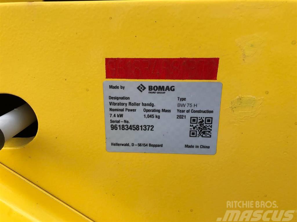 Bomag BW 75 H Non-CE Plate compactors