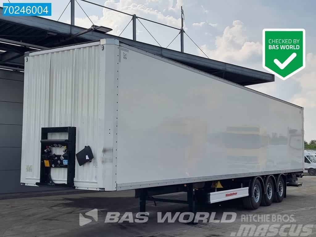 Kässbohrer XS Tailgate TÜV 02/25 Liftachse LBW Box body semi-trailers