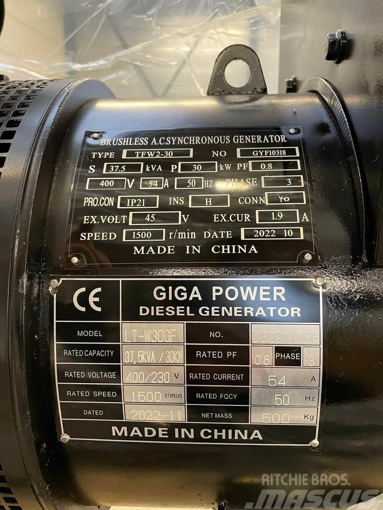  Giga power 37.5 KVA Open generator set - LT-W30GF Other Generators