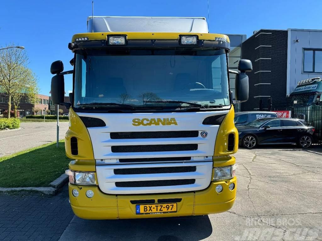 Scania P230 4X2 EURO 5 + BOX 7,88 METER Box body trucks