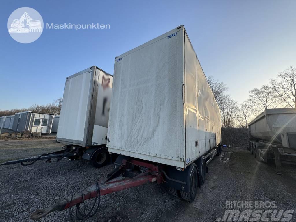 Kaupe 4 UTPE 125 Box body trailers