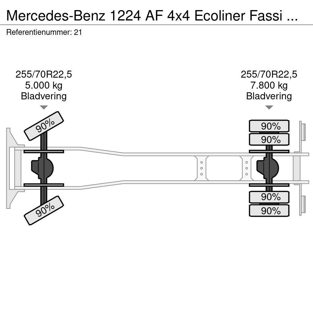 Mercedes-Benz 1224 AF 4x4 Ecoliner Fassi F85.23 Winde Beleuchtun Fire trucks