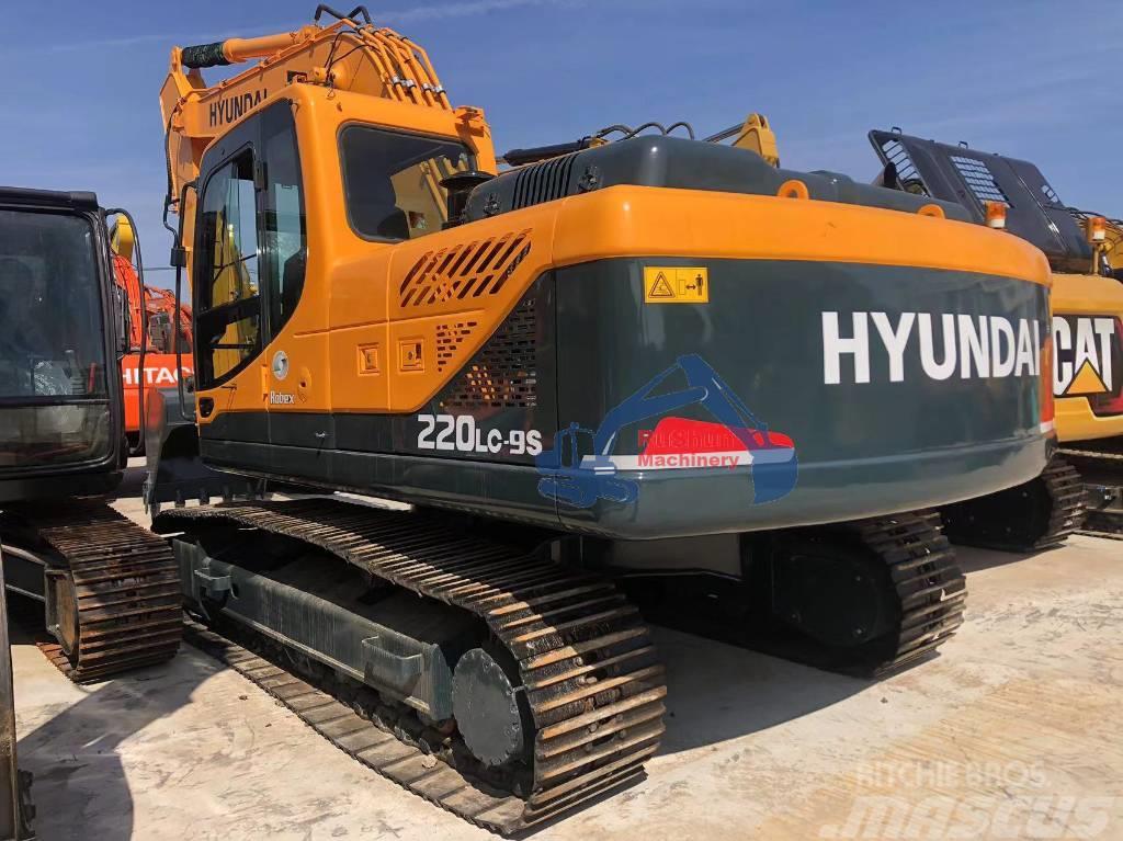 Hyundai R220LC-9S Midi excavators  7t - 12t