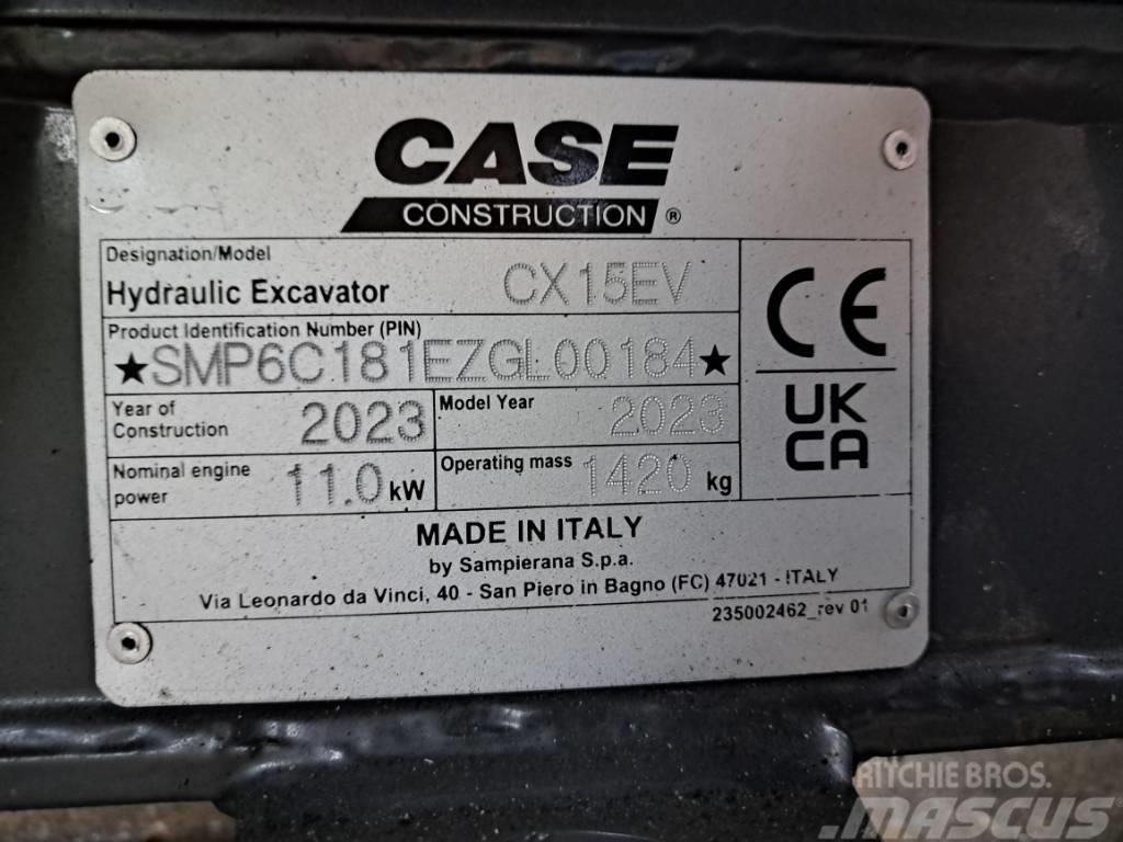 CASE CX15EV Mini excavators < 7t (Mini diggers)