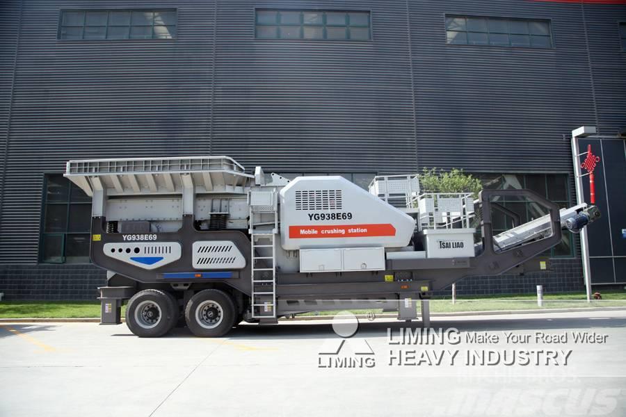 Liming 150-300tph Mobile Primary Jaw Crusher Mobile crushers