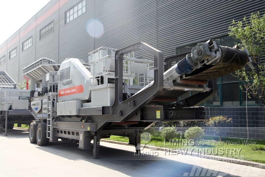 Liming 150-300tph Mobile Primary Jaw Crusher Mobile crushers