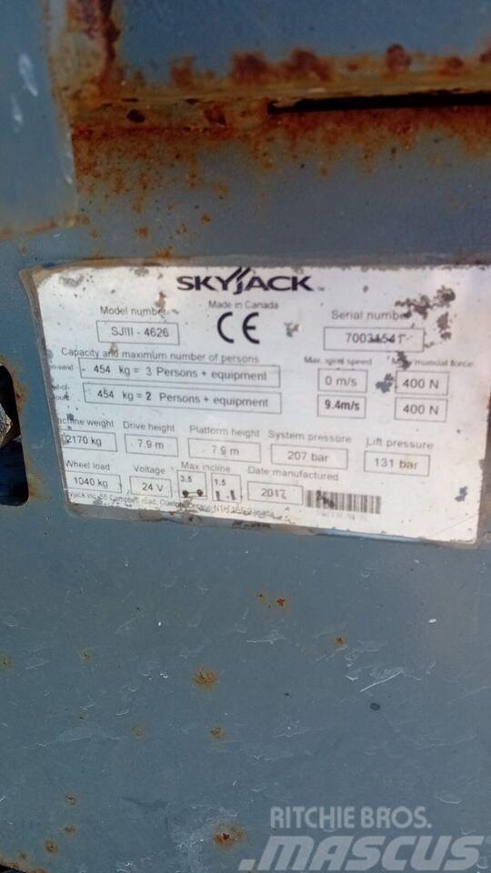 SkyJack SJ4626 Scissor lifts