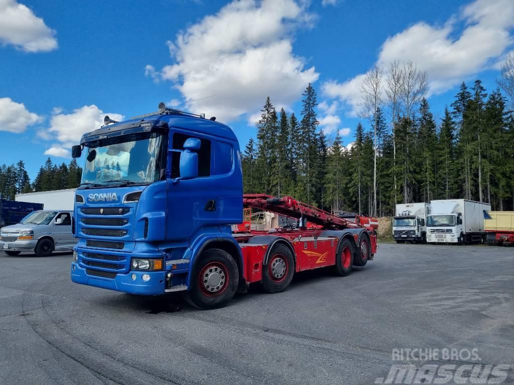 Scania R560 8x2*6HNB Cable lift demountable trucks