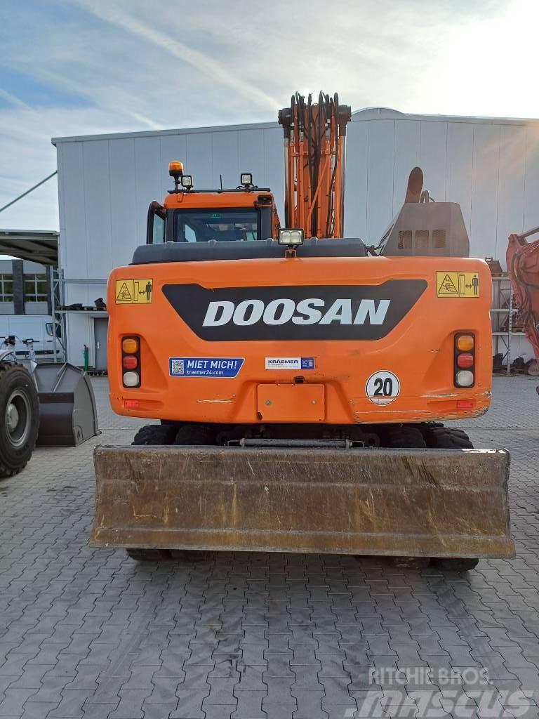 Doosan DX 160 W-5 Verstellausleger Wheeled excavators