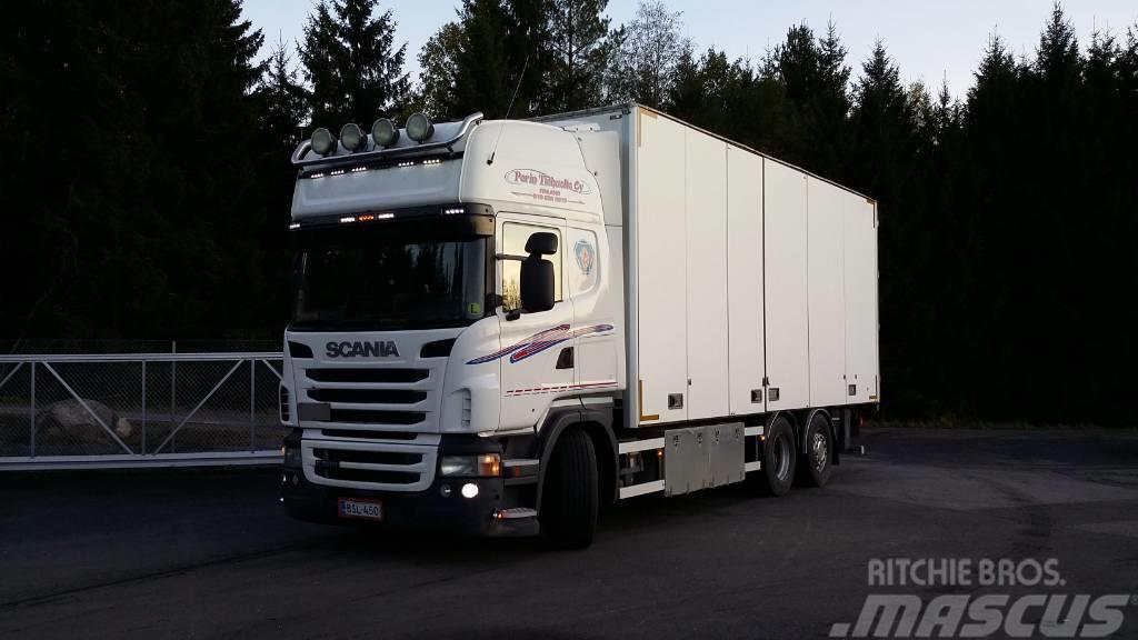 Scania R500 6x2 Box body trucks