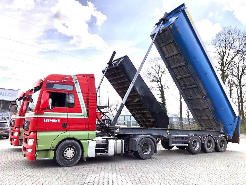 MAN TGX ONLY ONE PIECE LEFT WITH TIPPER TRAILER 36,2 2 Tipper trucks