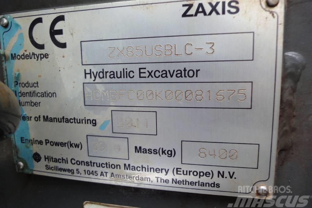 Hitachi ZX 85 US LC-3 Midi excavators  7t - 12t