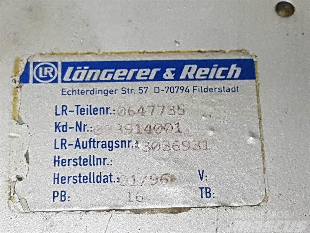  Längerer & Reich 0647735 - Oil cooler/Ölkühler/Oli Hydraulics