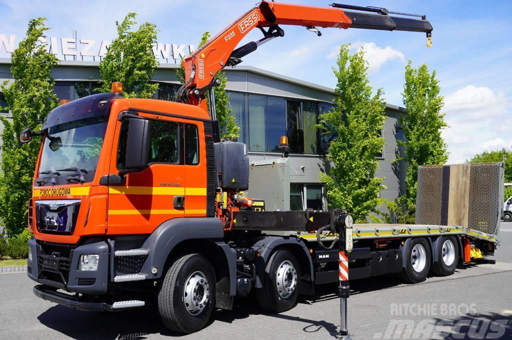 MAN TGS 35.360 E6 8×2 / Tow truck / Crane Fassi F235 Crane trucks