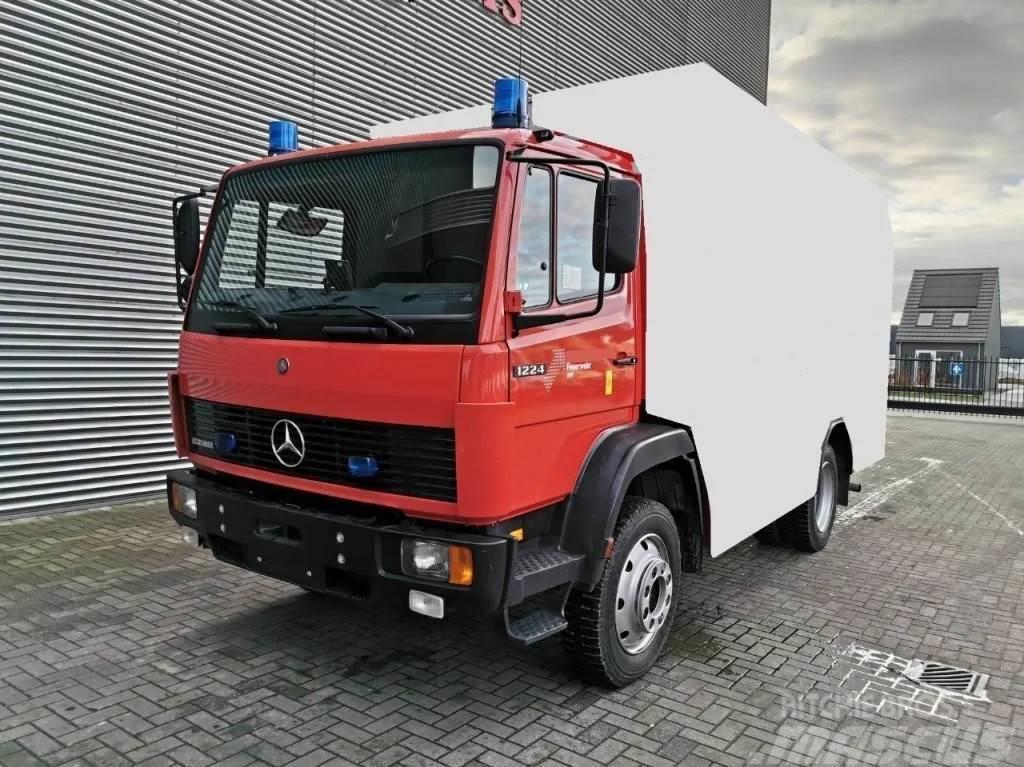 Mercedes-Benz 1224 AF Ecoliner 4x4 - Feuerwehr - Expeditions Fah Chassis Cab trucks