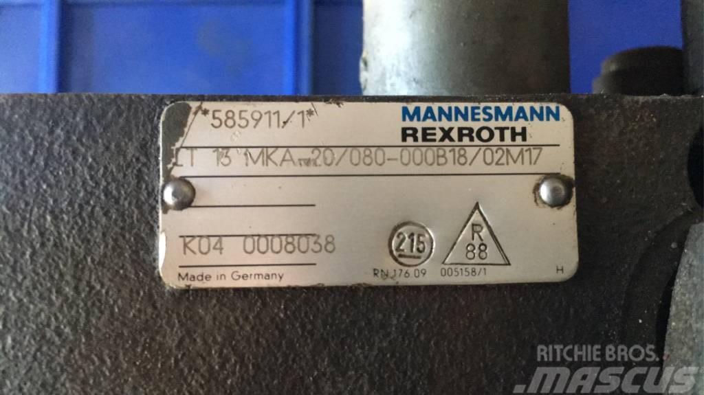 Rexroth MANNESMANN 595911/1 LT 13 MKA-20/080-000B18/02M17 Hydraulics