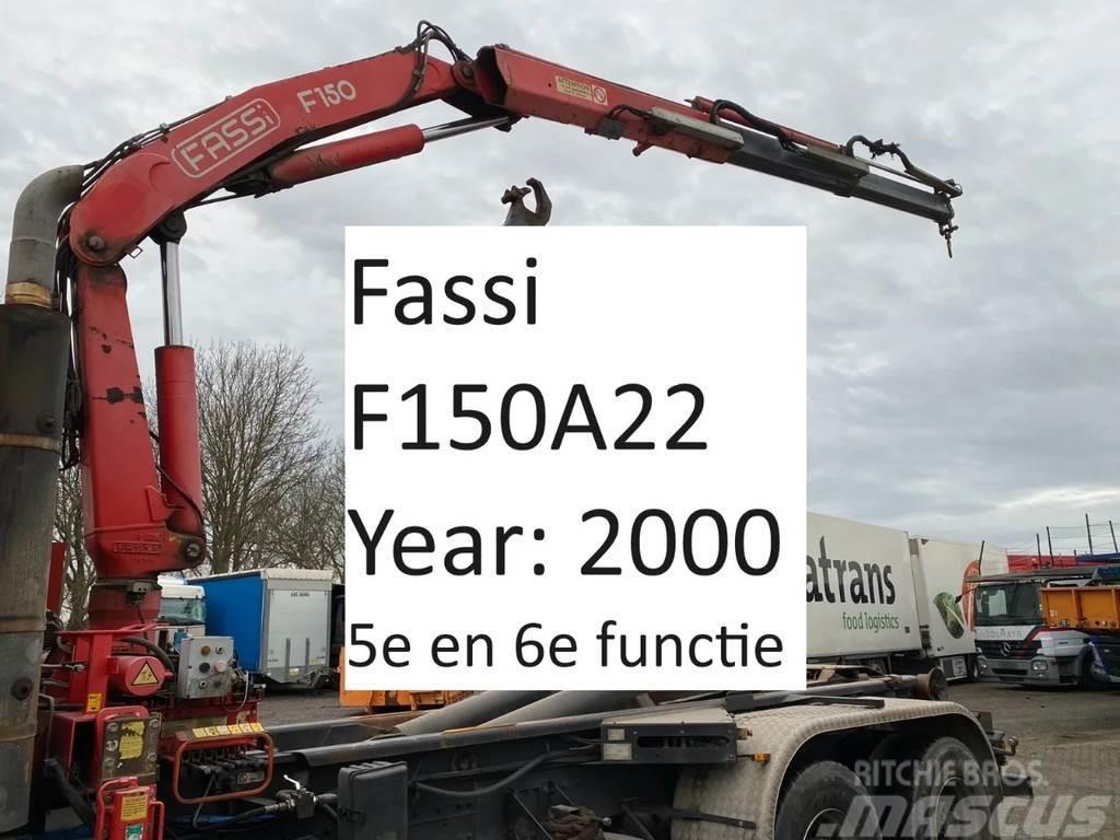 Fassi F150A22 5e + 6e functie F150A22 Loader cranes