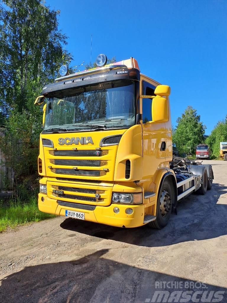 Scania R500 6x2 Cable lift demountable trucks