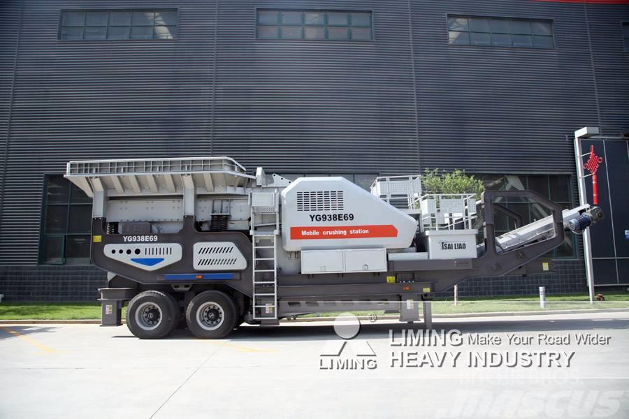 Liming Mobile Primary Jaw Crusher Stone Mobile crushers