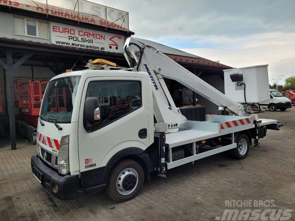 Multitel 160 ALU - Nissan Cabstar 16m - bucket truck Truck & Van mounted aerial platforms