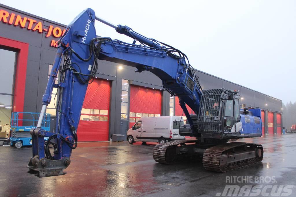 Hitachi ZX 350 LC-5 High Reach / 2-puomia, Oil Quick Crawler excavators