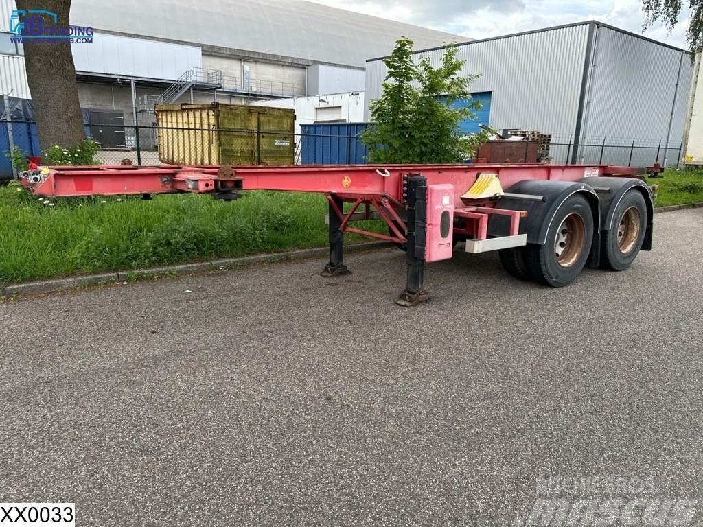  GENERAL TRAILERS Chassis 20 FT Containerframe semi-trailers