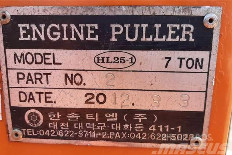  Engine Puller 7 Ton Machine For Overhead Stringing Other trucks