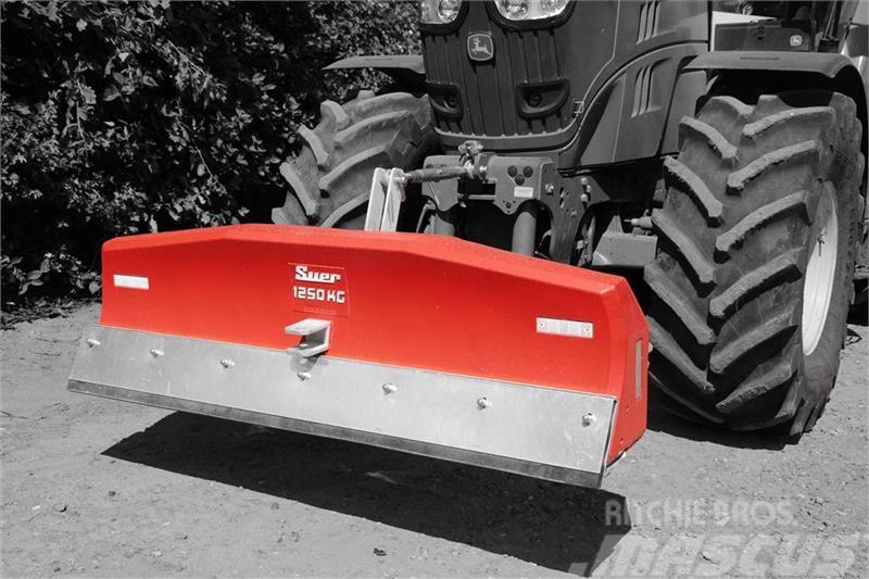  Suer 1250 kg med skrabe funktion GRATIS LEVERING Other tractor accessories