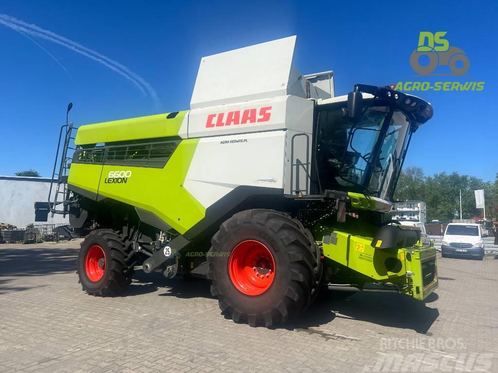 CLAAS LEXION 6600 4WD + V680 Combine harvesters