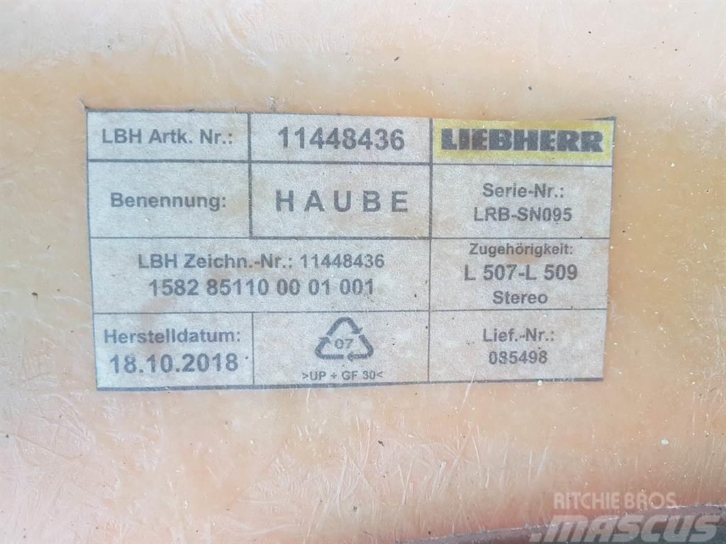 Liebherr L507-L509 Stereo-11448436-Engine hood/Motorhaube Chassis and suspension