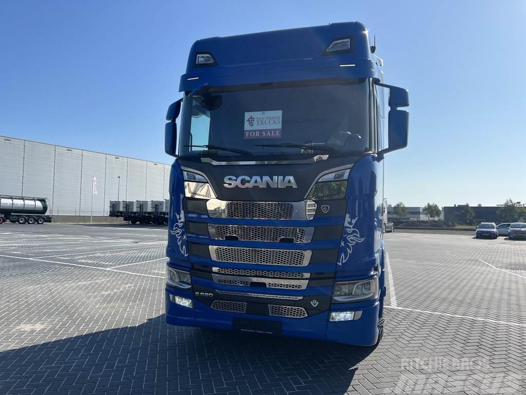 Scania S580 V8 full air full air,retarder,hydrauliek Tractor Units