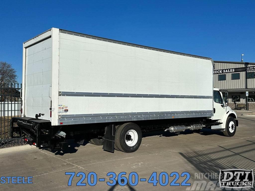 Freightliner M2 106 26' Box Truck W/ Aluminum Level Ride Lift G Box body trucks