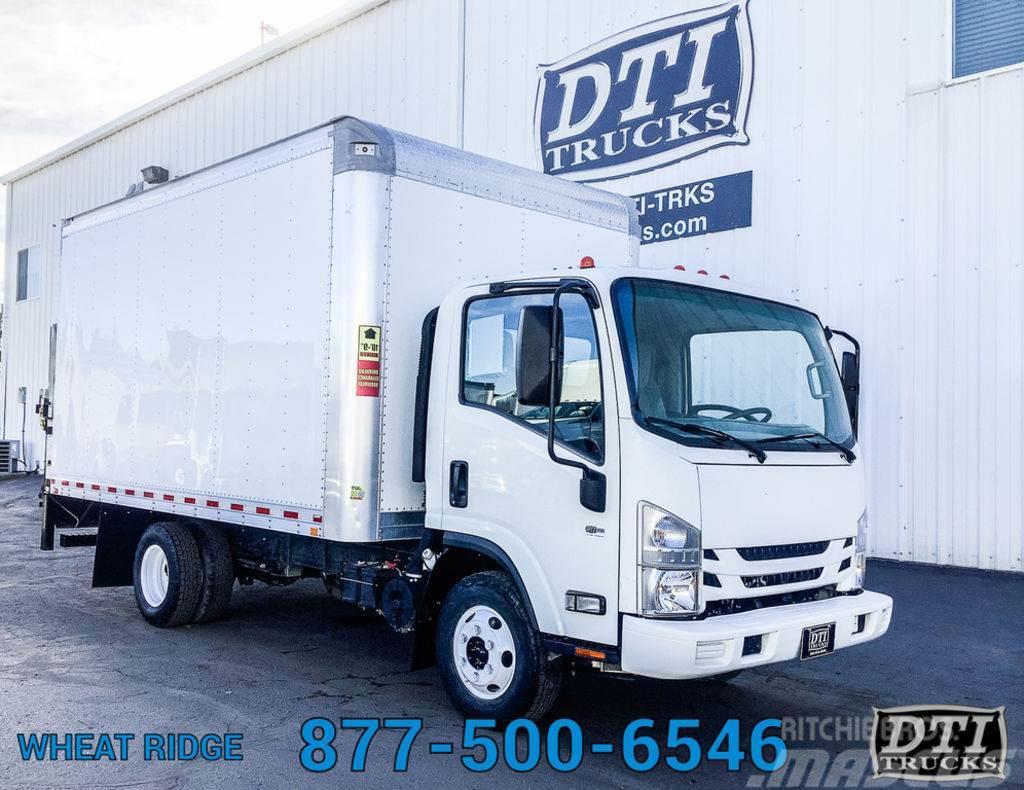 Isuzu NPR 14'L Box Truck, Gas, Auto Transmission, 1,600  Box body trucks