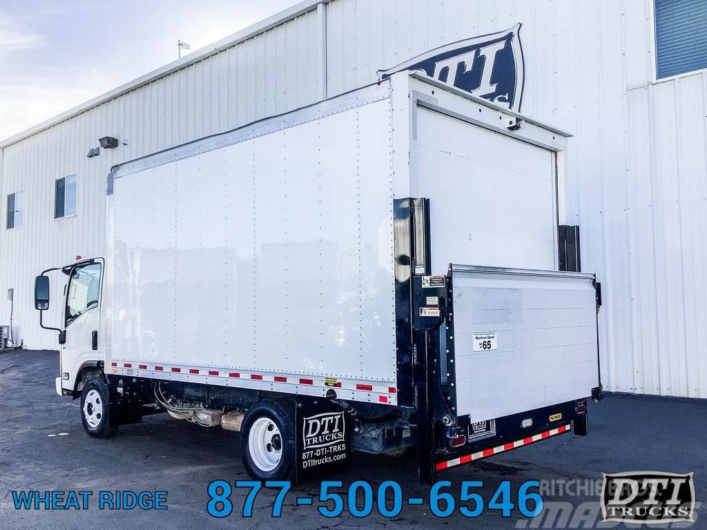 Isuzu NPR 14'L Box Truck, Gas, Auto Transmission, 1,600  Box body trucks