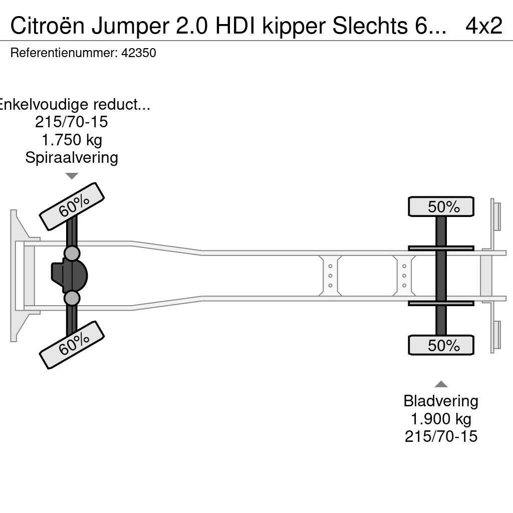 Citroën Jumper 2.0 HDI kipper Slechts 65.391 km! Tipper trucks