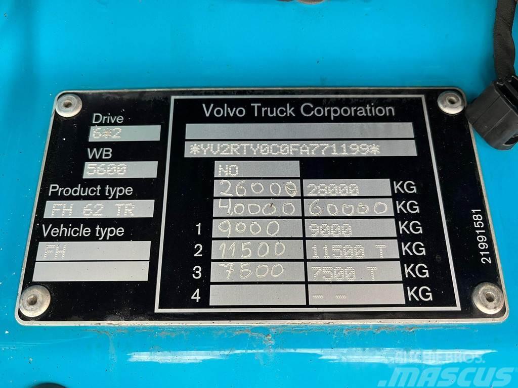 Volvo FH 460 6x2 SUPRA 950 Mt / BOX L=8535 mm Temperature controlled trucks