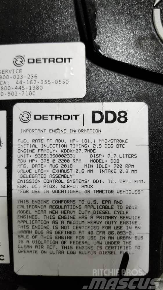 Detroit Diesel DD8 Engines